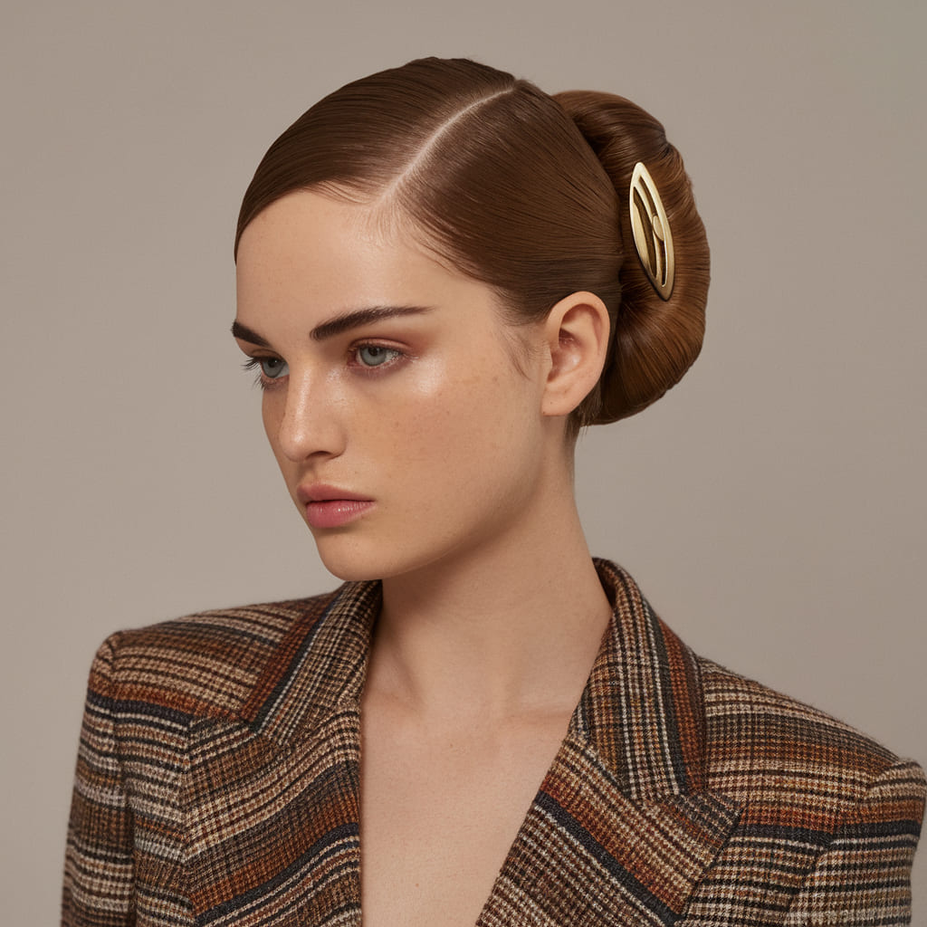 Elegant Clip Bun