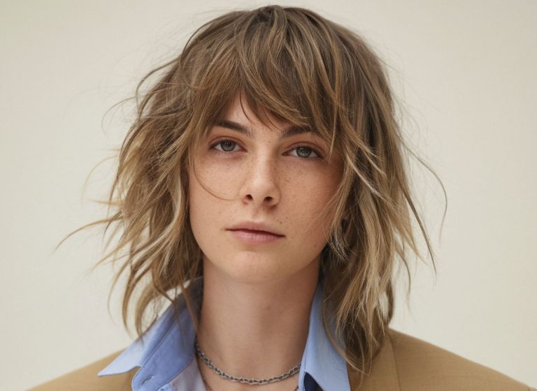 17 Fun And Trendy Shaggy Wolf Cuts With Bangs To Try Now