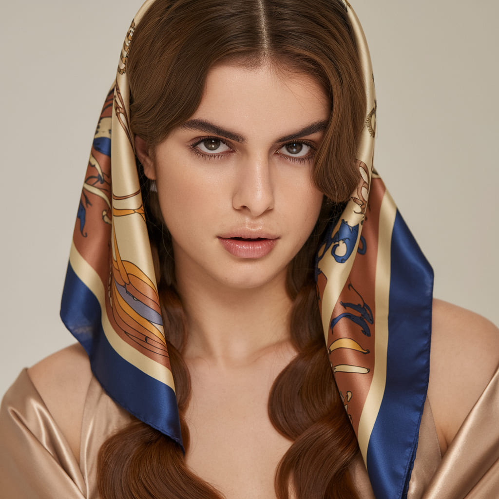 Silk Scarf Wrap