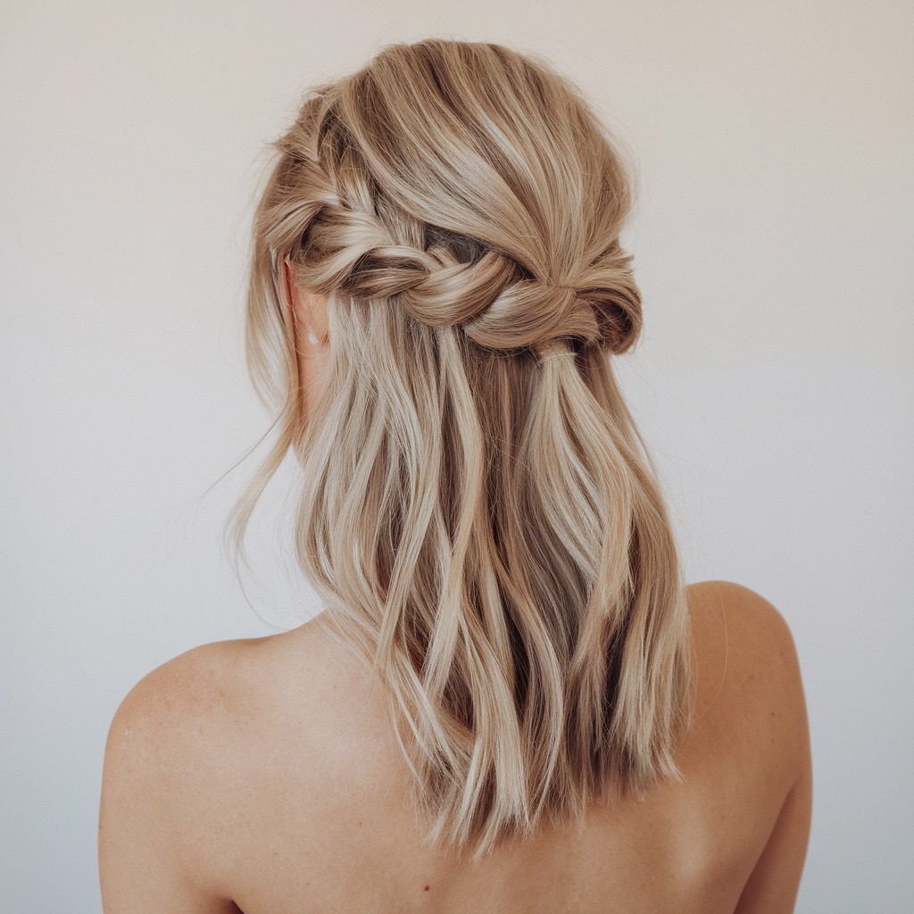 Waterfall Braid with Soft Waves